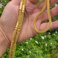 ราคา สร้อยคอทองหุ้มเบ้นแต่ง3ป้องข้าง ฟรีกล่อง ตะขอ (1732448945293526632)