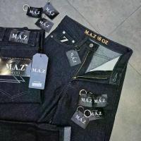 ราคา ยีนส์กระบอกกลาง ปั้นเฟด(ดีเทลใหม่)MAZผ้าดิบ16 ออนซ์ แถมป้ายห้อย+ตะขอ ขาย (1733269885652797292)