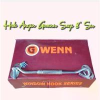 ราคา ตะขอ SN ขนาด 8 นิ้ว ตะขอเกี่ยวหน้าต่างและประตู สีขาว Gwenn (1732504549407622767)