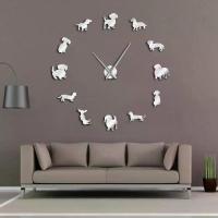 ราคา นาฬิกาแขวนขนาดใหญ่, DIY, นาฬิกาแขวนแมวดัชชุนด์, ศิลปะบนผนัง, การออกแบบลูกสุนัขสุนัขเวียนเนอร์, ตู้ติดผนังยักษ์ไร้กรอบ, พร้อมเอฟเฟกต์กระจก, เหมาะสำหรับสุนัขไส้กรอก (1731119449758665174)