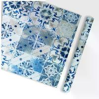 ราคา วอลล์เปเปอร์ PVC, กาวในตัว, ลายอิฐห้องครัว, กระเบื้องและสติ๊กเกอร์ติดผนัง, สติ๊กเกอร์ติดผนังพื้นหลังพอร์ซเลนสีน้ำเงินและสีขาว, ตกแต่ง, สติ๊กเกอร์วอลล์เปเปอร์ย้อนยุคตกแต่ง (1730235049134296043)