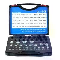 ราคา Nut and Bolt Thread Checker 44 ชิ้น Nut และ Bolt Gauges ตั้งอยู่เฉพาะในกรณี (23 นิ้วและ 21 เมตริก) เหมาะสำหรับการตรวจสอบขนาดในพื้นที่ที่ยุ่งยากและแคบ (1732714694928205456)