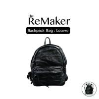 ราคา The ReMaker - กระเป๋าเป้หนังแท้ รุ่น LOUVRE | Upcycled หนังแกะแท้ 100% (1732082576666690781)