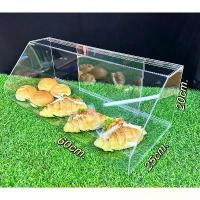 ราคา ตู้โชว์ของ ตู้ใส่อาหาร ขนม เบเกอรี่60*25*20ซม (1732790372864067399)
