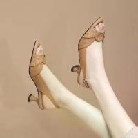 ราคา รองเท้าส้นสูงสไตล์สติลเล็ตแบบลำลอง เรียบหรูสำหรับผู้หญิง ความรู้สึกสบาย เหมาะกับฤดูร้อนปี 2023 ดีไซน์ใหม่ข้ามพรมแดน flat shoes รับหิ้ว holster (1733438028164073103)