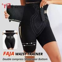 ราคา Flarixa กางเกงชั้นในกระชับสัดส่วนสำหรับผู้หญิง ช่วยเก็บหน้าท้องและยกก้น พร้อมตะขอเสริม กระชับเอวแบบสูง ช่วยกระชับรูปร่างให้ดูเพรียว รุ่น Fajas Shorts (1734268736258999375)