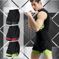 ราคา กางเกงออกกำลังกายขาสั้น วิ่ง/ฟิตเนส มีซับด้านใน Running Shorts 2IN1 Doubel Layer เก็บ ของ ชั้น ชั้นวางรองเท้า มินิมอล ตะกร้า ผ้ามินิมอล กระเช้า แบรนด์รังนก (1733394073564448309)