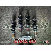 ราคา โช๊คอัพ สตรัท ปรับเกลียว Silver รุ่น Neomax Prime ใส่รถ civic ek (1733746321382803108)