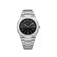 ราคา D1 Milano D1-UHBJ01 นาฬิกาข้อมือ นาฬิกา MALE 39 mm D1 MILANO UHBJ01 GROOVY SILVER BLACK -ULTRA THIN (1732858865062086419)