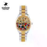 ราคา [Pre-Order จัดส่ง 5 วัน] นาฬิกาข้อมือ US MASTERS POLO CLUB USM-EE06-SGD-GD NEW YORK COLOR BALL DATE 31 MM,SILVER GOLD / GOLD (1733970599918339899)