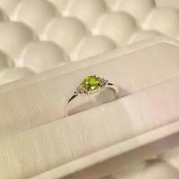 ราคา แหวนเงินแท้ เพอริดอท “Peridot” Silver 925 ring ✨ (1734353557367588754)