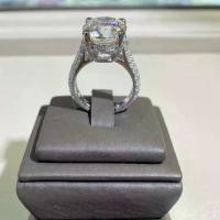 ราคา แหวนเงินแท้ เม็ดกลาง 5-6กะรัตฝังเพชรCz diamond hecklace(Silver rings ) (1734346856971208264)