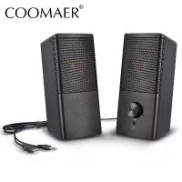 ราคา 2.0 Audio New Desktop Computer Audio Notebook Mini Subwoofer USB Computer Speaker (1733713071639857150)