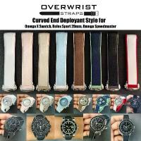 ราคา สายนาฬิกาแบบยางรุ่น Omega X Swatch Rubber Straps Curved End Rubber Deployant Style for Omega X Swatch and Speedmaster (1733581924310549597)