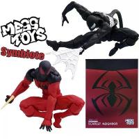 ราคา MESS Toys Spider-Man Action Figure Symbiote Marvel Venom Carnage Model SpiderMan Movable Figure Collectible Toy Gift (1734226744773346382)