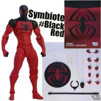 ราคา SpiderMan Action Figure MESS Toys Symbiote Marvel Spider-Man Venom Carnage Movable Figure Collectible Model Toy (1734226856824439886)