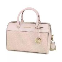 ราคา กระเป๋าสะพายไหล่ Michael Kors 35S2GTFU2BJET SET TRAVEL MEDIUM DUFFLE SATCHEL SHOULDER CROSSBODY BAG (DKPWDRBLSH) (1733796925685729083)