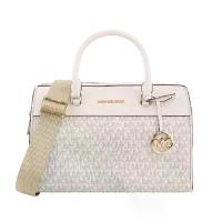 ราคา กระเป๋าสะพายข้าง Michael Kors 35S2GTFU2B MICHAEL KORS JET SET TRAVEL MEDIUM DUFFLE SATCHEL SHOULDER CROSSBODY BAG (LTCRMMULTI ) (1733796829229123387)