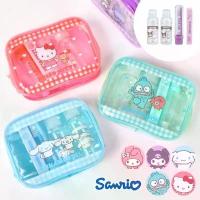 ราคา เซ็ตเดินทาง Sanrio Travel Set ลิขสิทธิ์แท้ | กระเป๋าใส่เครื่องสำอางค์ แปรงสีฟัน ขวดแบ่ง | Hello Kitty ที่ใส่ของ SKATER (1733692646303303094)