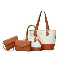 ราคา [COD] Women's Bag New Year New Women's Bag Trend Women's Bag Set Fashion Trend Tote Bag (1733929806885323859)