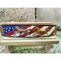 ราคา COD. เข็มขัด 2หางพร้อมหัวชุด ลายม้า คาวบอย อินเดียแดง หนังแท้ งานทำมือ ลายธงชาติ Seasonal trend (1733900998532891831)