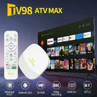 ราคา TV98 ATV PRO MAX Android 14 Digital TV BOX 8K/HD 2.4G/5G Dual WIFI (RAM8G+ROM128GB)กล่อง ดิจิตอล TV (1733647868220835790)