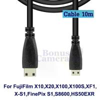 ราคา สาย HDMI 10m ต่อฟูจิ X10,X20,X100,X100S,XF1,X-S1,FinePix S1,S8600,HS50EXR เข้ากับ HD TV,Projector cable for FujiFilm สินค้าแนะนำ (1734200508590490960)