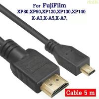 ราคา สาย HDMI ยาว 5m ต่อกล้องฟูจิ X-A3,X-A5,X-A7, FinePix XP80,XP90,XP120,XP130,XP140 เข้ากับ HD TV,Monitor FujiFilm cable จัดส่งฟรี กทม (1733726171000833521)