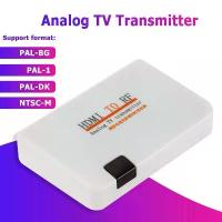 ราคา Universal To RF Coaxial Converter Box Adapter Cable with Remote Control Power Supply for TV Signal Transmitter (1733838237299935213)