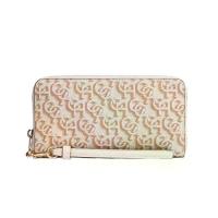 ราคา กระเป๋าคล้องมือ COACH CF521 LONG ZIP AROUND WALLET WITH SIGNATURE MONOGRAM PRINT (IMCHK) (1733780862284367675)