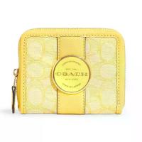 ราคา กระเป๋าสตางค์ COACH C8323 LONNIE SMALL ZIP AROUND WALLET IN SIGNATURE JACQUARD (IMS9V) (1733780863175984955)