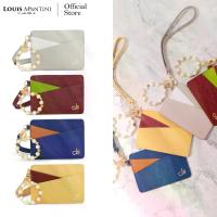 ราคา COD Louis Montini (Evelyn) Credit Card Wallet Saffiano Cowhide Leather Card Holder Wk17 (1733574595951625492)
