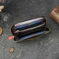 ราคา Genuine Leather Woven Long Wallet, Best Seller, Large Capacity, Multiple Card Slots, Zipper Wallet, Best Seller from Yiou (1733561886034331423)