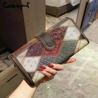 ราคา Women's Wallet Vintage Leather Wallet for Phone Women's Wallet Wallet (1733760958682268896)