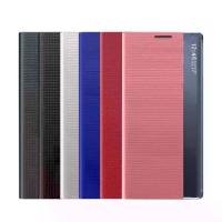 ราคา ของมันต้องมี！ อุปกรณ์อิเล็กทรอนิกส์สุดฮิต ESHOPPE {Sent from Thailand} Samsung Galaxy Note20 - Ultra Original Fashion Side Window View Flip Wallet Cover Leather For Samsung Gala (1733697937711073178)