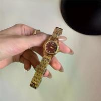 ราคา 2026IEKE Roman circular small dial watch for women, niche style, versatile for commuting, high-end feel, steel strap quartz wristwatch (1734362107716208109)