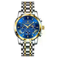 ราคา Swiss Made Waterproof Men's Multifunctional Watch New Night Glow Quartz Live Streaming Foreign Trade Bestseller นาฬิกาคาสิโอ ผู้ หญิงแท้ (1733089167641118719)