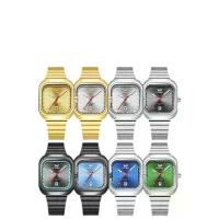 ราคา นาฬิกาผู้ชาย หน้าปัดเหลี่ยม สายสแตนเลส มือเรืองแสง กันน้ำ 30M การเคลื่อนไหวควอทซ์วันที่เดียว premium watch (1731997348519970792)