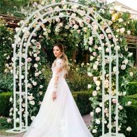 ราคา SUSIRE ซุ้มไม้เลื้อย ซุ้มกุหลาบ ซุ้มประตู ซุ้มงานแต่ง Heavy Strong Metal Wedding Arch Garden Arbor Backdrop Stand (1733909824863045305)