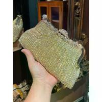 ราคา New luxury clutch bag decorated with diamonds Party clutch bag for brides wedding bag Bag decorated with diamonds (1733794200501258044)