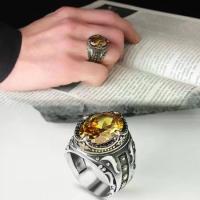 ราคา Huaya Hot Sale New Business Ring European and American Men's Fashion Wedding Ring (1733570668996494919)