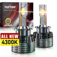 ราคา Tuffoo 2PCS ไฟหน้ารถ LED หลอดไฟ D2S / D2R / D4S /D4R Canbus ไม่มีข้อผิดพลาด - 4300k Warm White / Yellow White DC 12V (1733790327550805293)