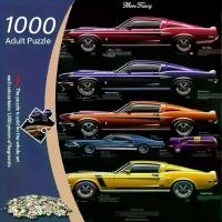 ราคา Smart Watch 1,000 Classic Car Collection Puzzle - Bright Red, Purple, Orange, Blue, and Yellow Sports Cars - Challenging DIY Art Game, Suitable for Adults and Families - Improves (1733965401773999675)