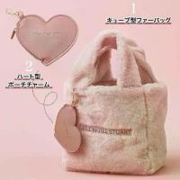 ราคา พร้อมส่ง{ไลฟ์ลด100฿} กระเป๋าPremium จากญี่ปุ่นJILL by JILLSTUART Fluffy Sweet Tote Bag + Heart Coin Purse Set (1734092159915230644)
