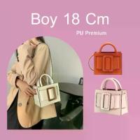 ราคา Boyy Bobby Size 18 cm(7นิ้ว)กระเป๋าถือแฟชั่นสะพายข้างผู้หญิง กระเป๋า ฟรีของแถม (1732973876214138292)