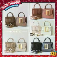 ราคา ☃Boyy 23 cm(9นิ้ว)กระเป๋าถือแฟชั่นสะพายข้างผู้หญิง กระเป๋า✵ (1733024407716792206)