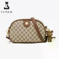 ราคา กระเป๋าสะพายข้างยี่ห้อ Foxer สำหรับผู้หญิง กระเป๋าสะพายข้างและกระเป๋าสะพายไหล่ กระเป๋าสตางค์ กระเป๋าสะพายข้าง หนัง PVC (1734227814247072995)