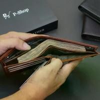 ราคา [จัดส่งทันที] กระเป๋าสตางค์ กระเป๋าสตางค์ผู้ชาย กระเป๋าสตางค์หนังแท้ ยืดข้าง ใส่เงินได้เยอะถึง 50 ใบ หนังนุ่ม มีรับประกัน ส่งฟรี ใส่แบงค์ได (1733752178619549028)