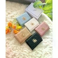 ราคา กระเป๋าสตางค์ Lynใบกลาง ลายวงกลม สีพาสเทล แบบใหม่ล่าสุด (1734268603449771878)