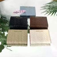 ราคา Ck APOLLINE กระเป๋าสตางค์ แบบพับได้ ลายนูน สําหรับผู้หญิง CK038 (1732480129525450531)